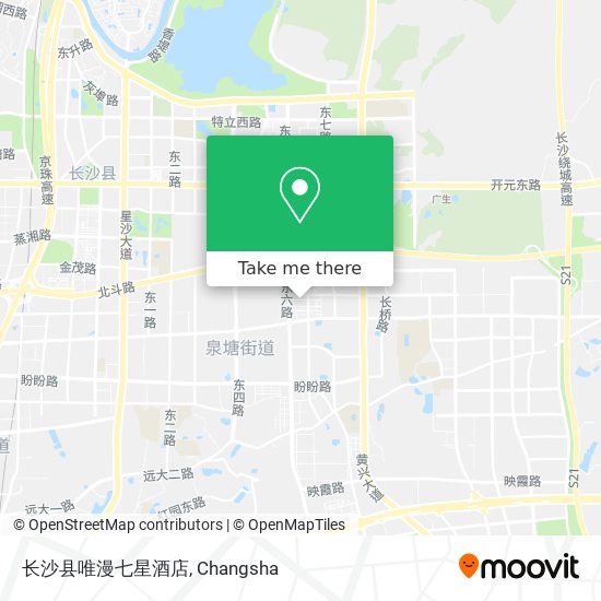 长沙县唯漫七星酒店 map