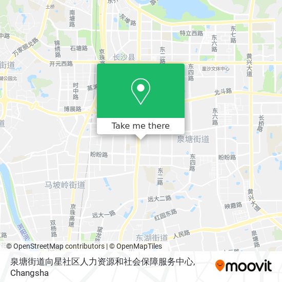 泉塘街道向星社区人力资源和社会保障服务中心 map