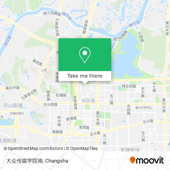 大众传媒学院南 map