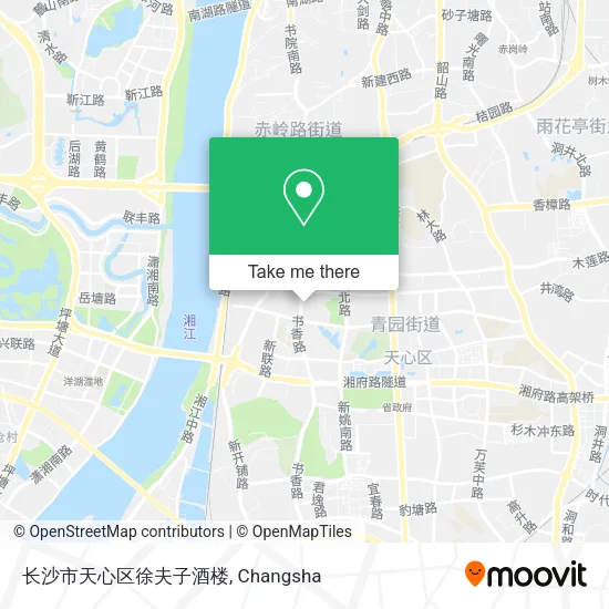 长沙市天心区徐夫子酒楼 map
