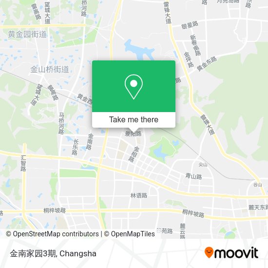 金南家园3期 map