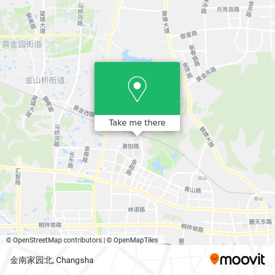 金南家园北 map