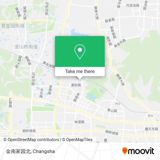 金南家园北 map