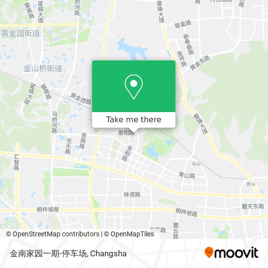 金南家园一期-停车场 map