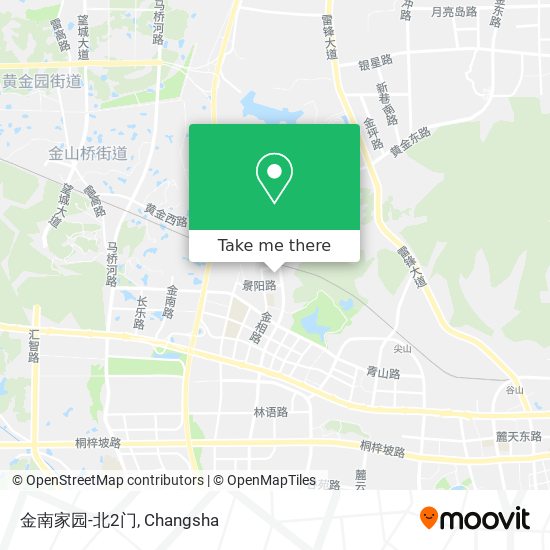 金南家园-北2门 map