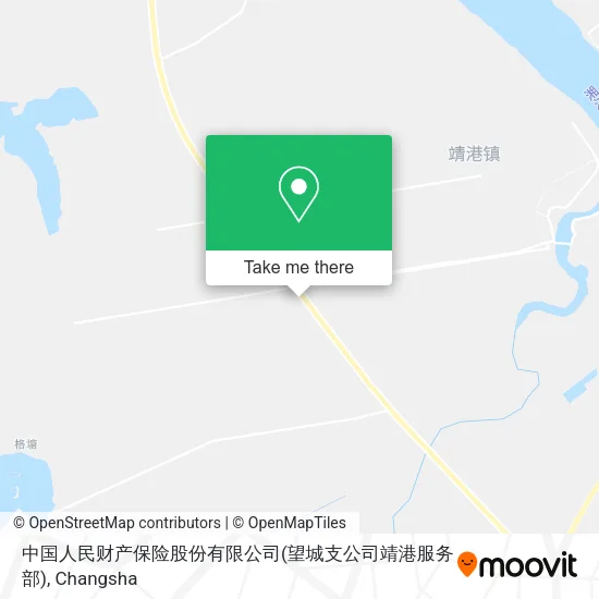 中国人民财产保险股份有限公司(望城支公司靖港服务部) map