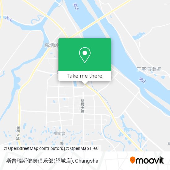 斯普瑞斯健身俱乐部(望城店) map