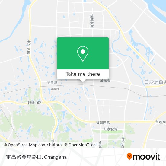 雷高路金星路口 map