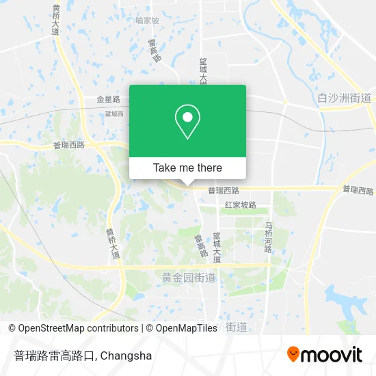 普瑞路雷高路口 map