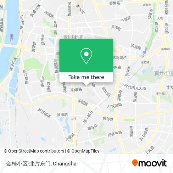 金桂小区-北片东门 map