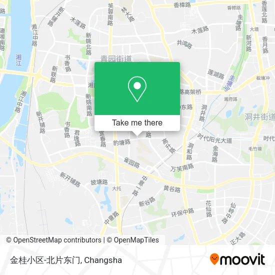 金桂小区-北片东门 map