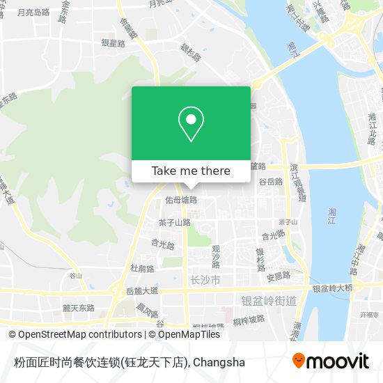 粉面匠时尚餐饮连锁(钰龙天下店) map