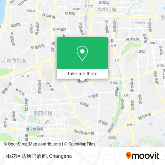 雨花区益康门诊部 map