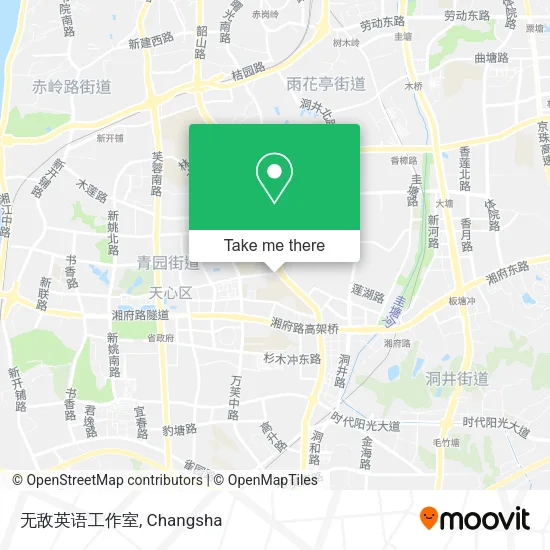 无敌英语工作室 map