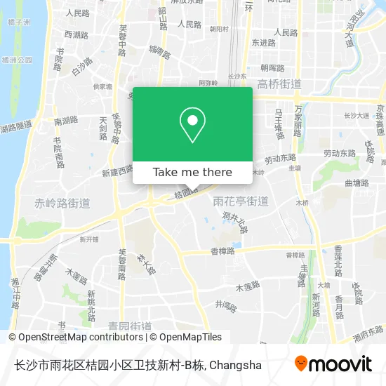 长沙市雨花区桔园小区卫技新村-B栋 map