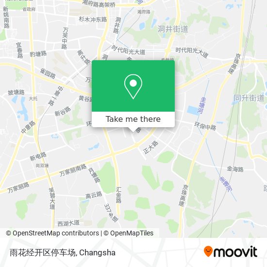 雨花经开区停车场 map