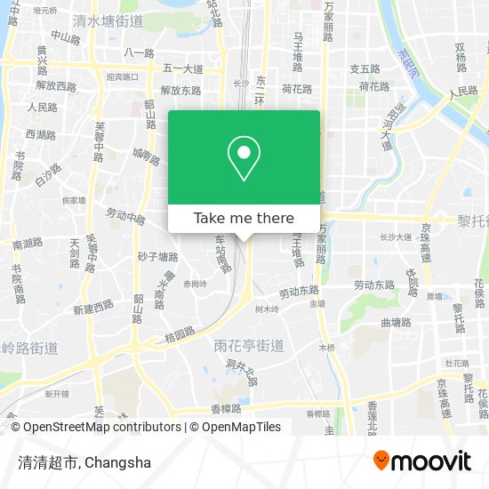 清清超市 map