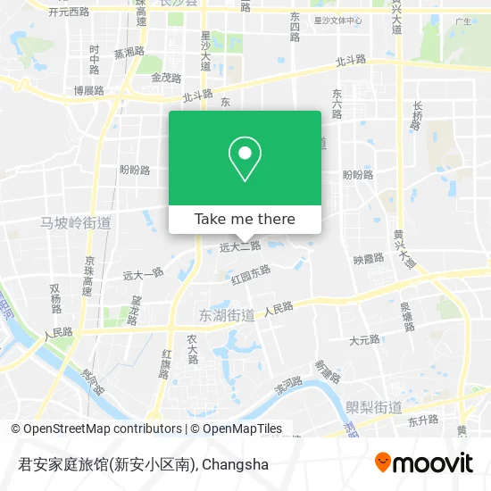 君安家庭旅馆(新安小区南) map