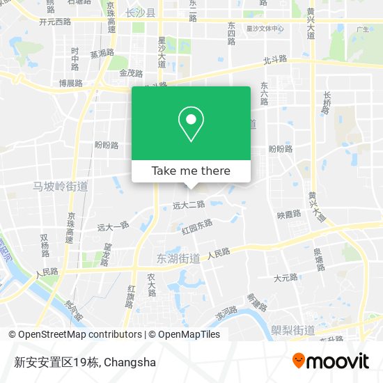 新安安置区19栋 map
