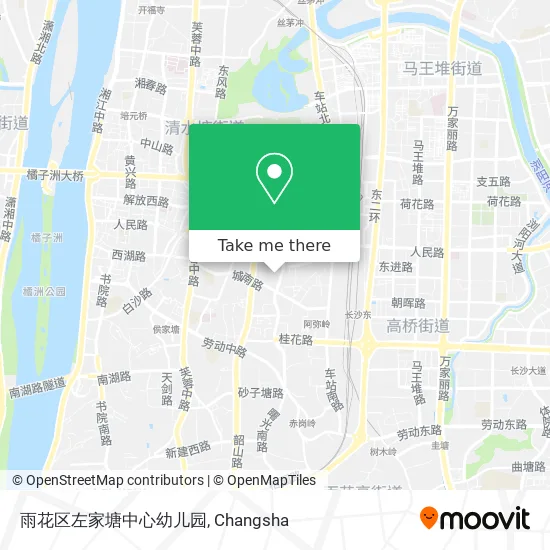 雨花区左家塘中心幼儿园 map