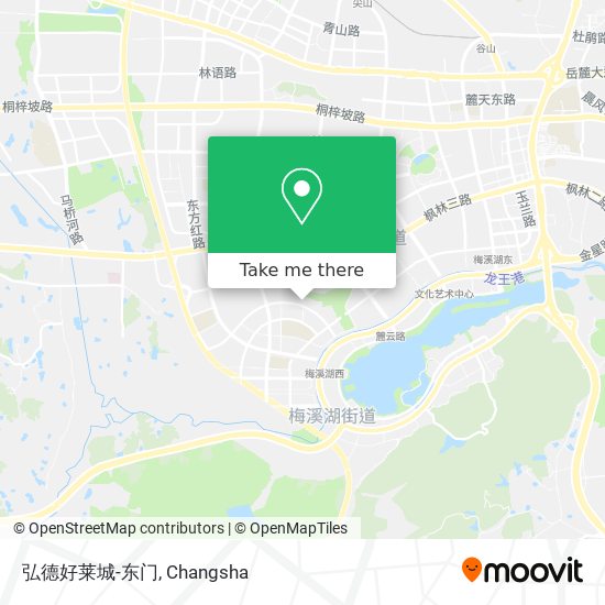 弘德好莱城-东门 map