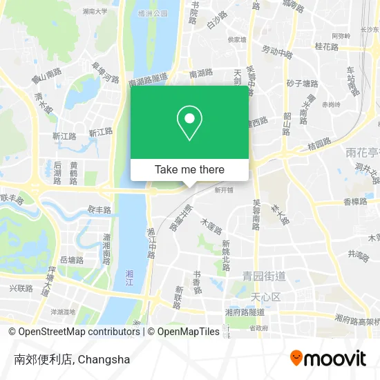 南郊便利店 map