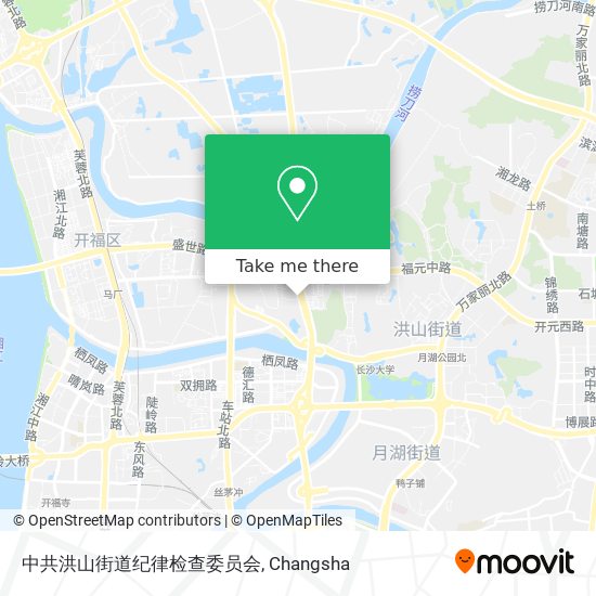中共洪山街道纪律检查委员会 map