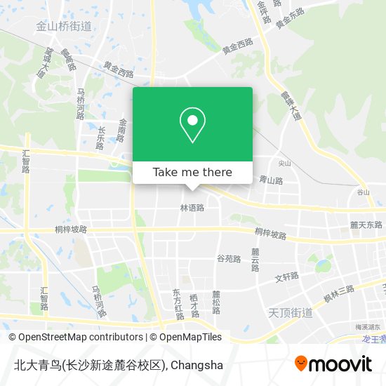 北大青鸟(长沙新途麓谷校区) map