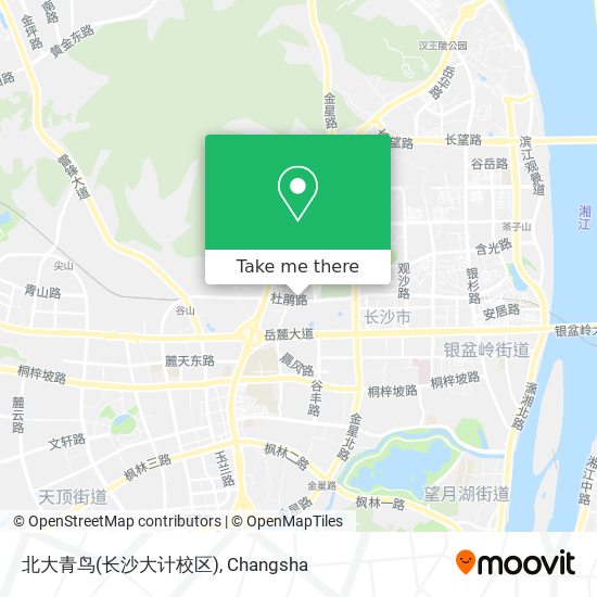 北大青鸟(长沙大计校区) map