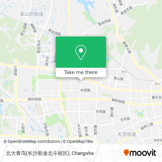 北大青鸟(长沙新途北斗校区) map