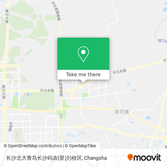 长沙北大青鸟长沙码农(星沙)校区 map