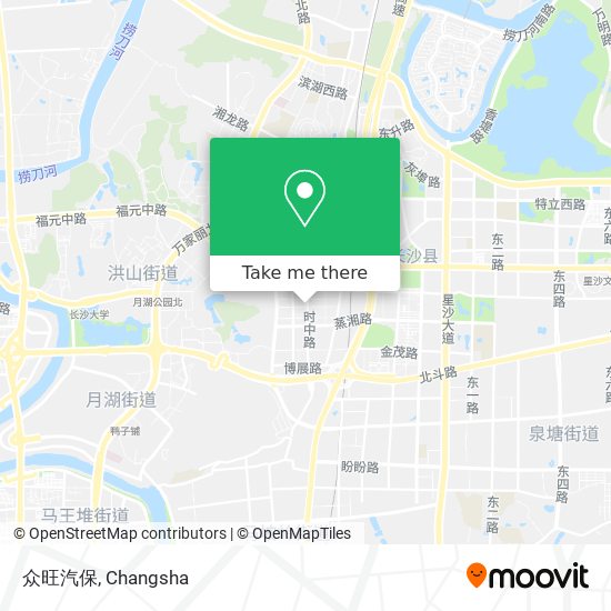 众旺汽保 map