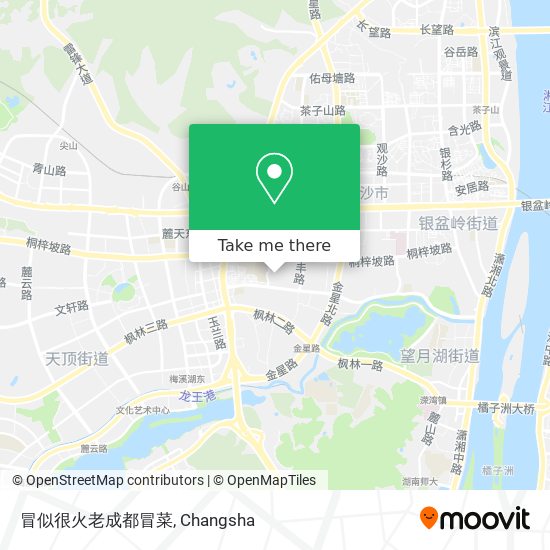 冒似很火老成都冒菜 map