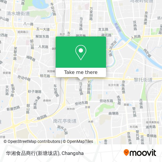 华湘食品商行(新塘垅店) map