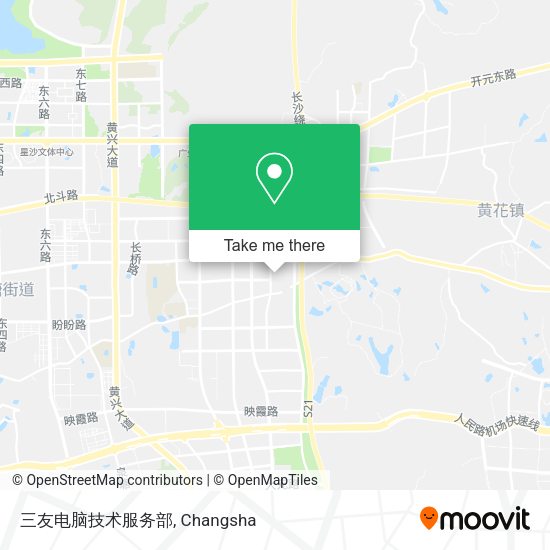 三友电脑技术服务部 map
