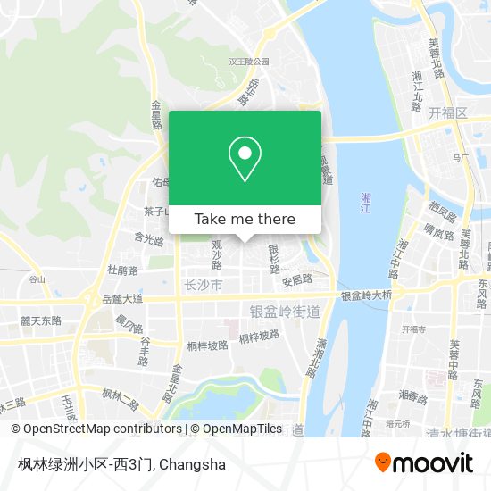 枫林绿洲小区-西3门 map