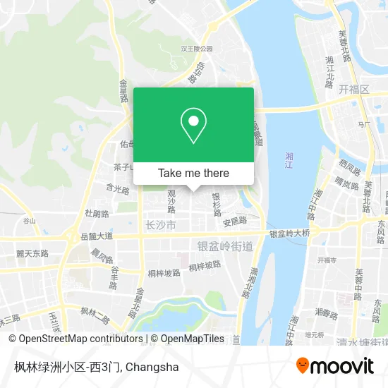 枫林绿洲小区-西3门 map