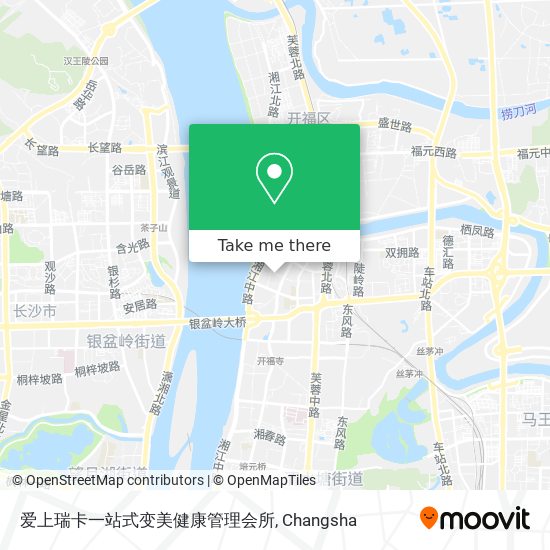 爱上瑞卡一站式变美健康管理会所 map