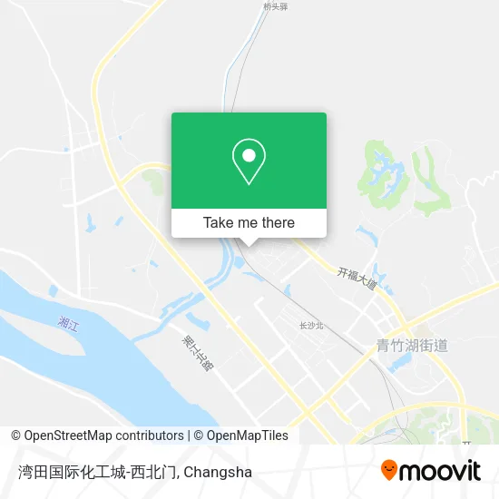 湾田国际化工城-西北门 map