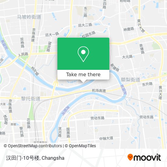 汉田门-10号楼 map