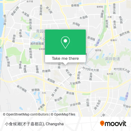 小食候湘(才子嘉都店) map