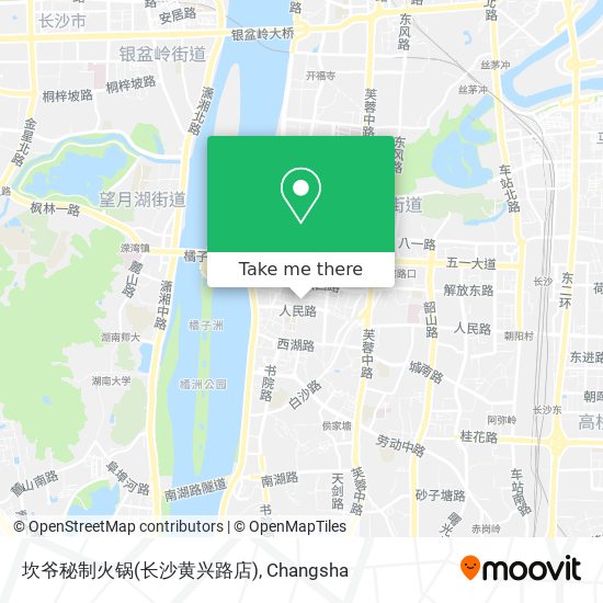 坎爷秘制火锅(长沙黄兴路店) map