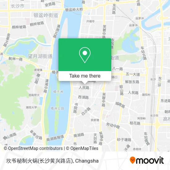 坎爷秘制火锅(长沙黄兴路店) map