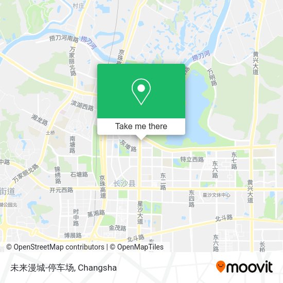 未来漫城-停车场 map