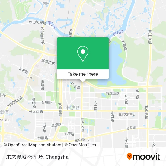 未来漫城-停车场 map