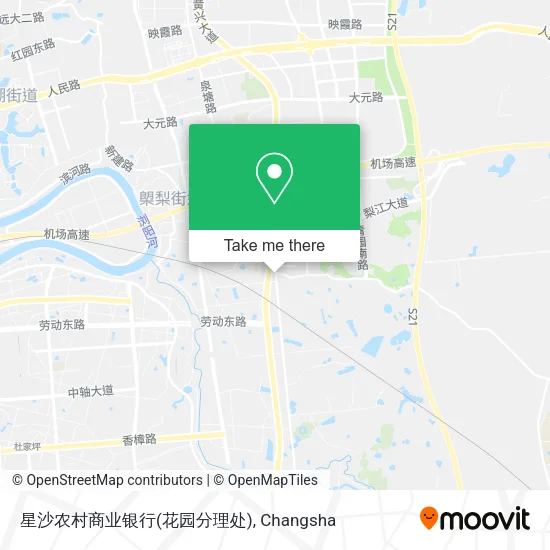 星沙农村商业银行(花园分理处) map