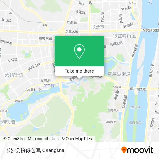 长沙县粉係仓库 map