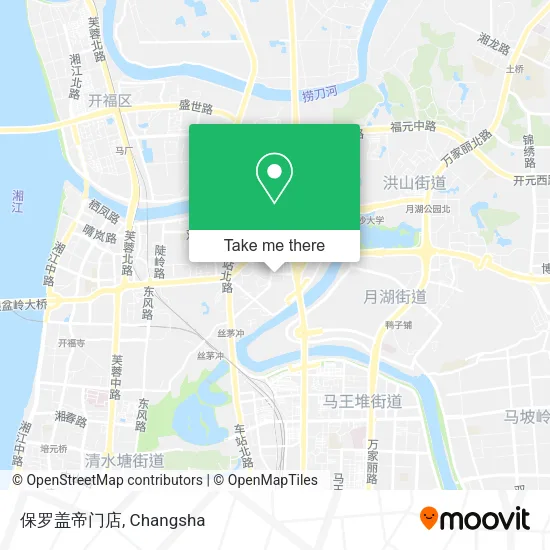 保罗盖帝门店 map