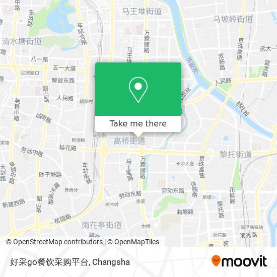 好采go餐饮采购平台 map