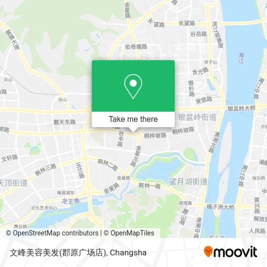 文峰美容美发(郡原广场店) map